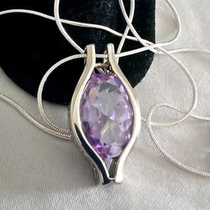 Gorgeous 25ct tanzanite pendant